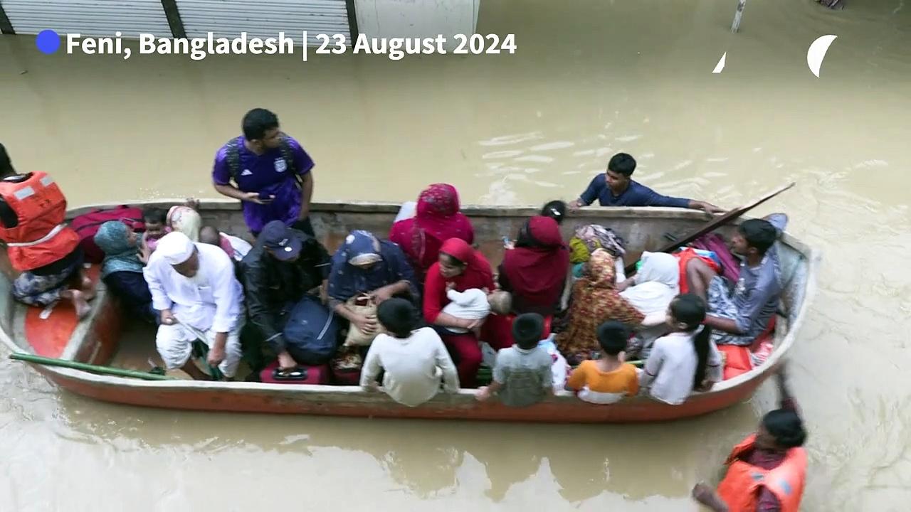 Deadly floods in Bangladesh affect millions