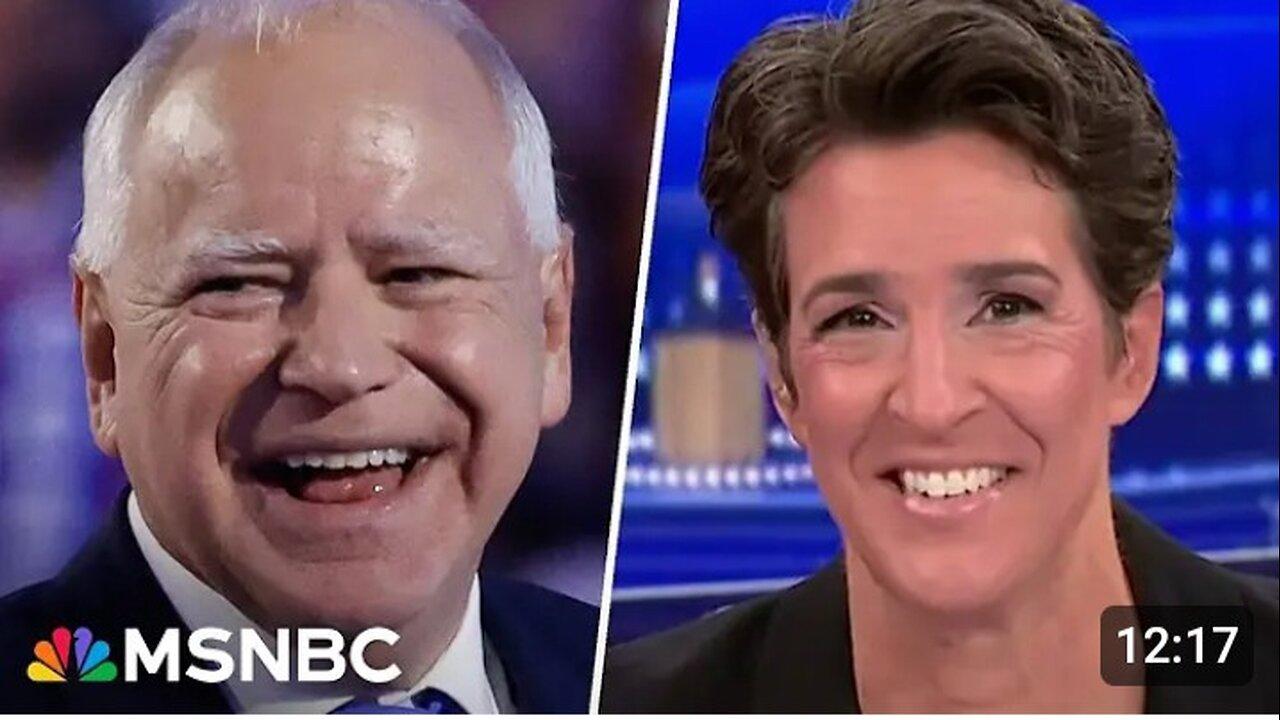 Supremely effective': Rachel Maddow and MSNBC panel react to Tim Walz and Night 3 of the DNC