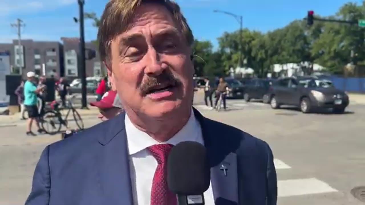 Mike Lindell has decided who he's voting for