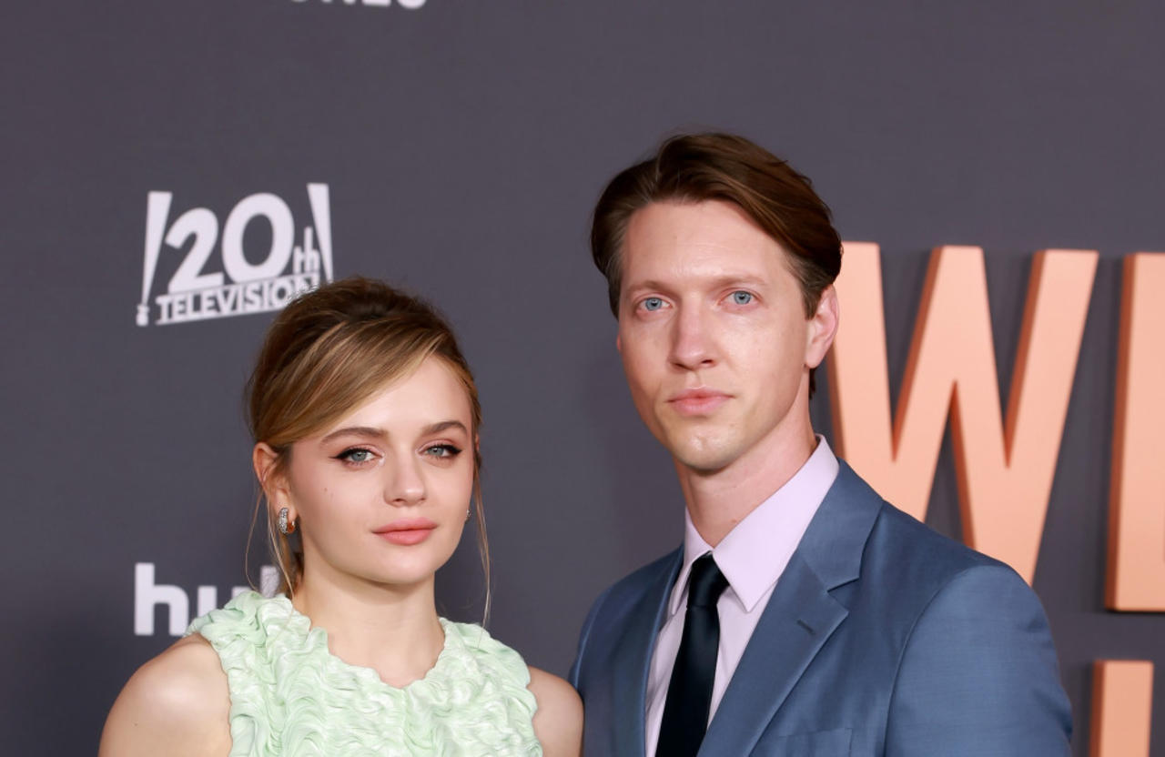 Joey King celebrated her first wedding anniversary with an old newspaper