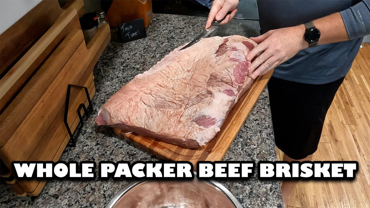 What I Do With A Whole Packer Beef Brisket