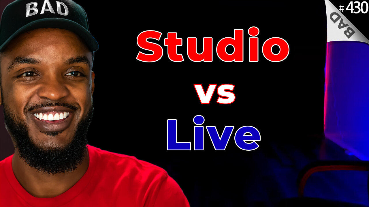 🎤 studio recordings vs live performances 🎤