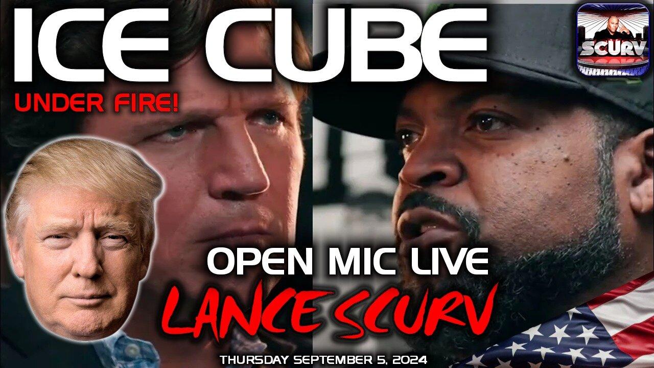 WHY HAS ICE CUBE COME UNDER FIRE AND BLACKBALLED FOR SHARING HIS POLITICAL VIEWS? | LANCESCURV