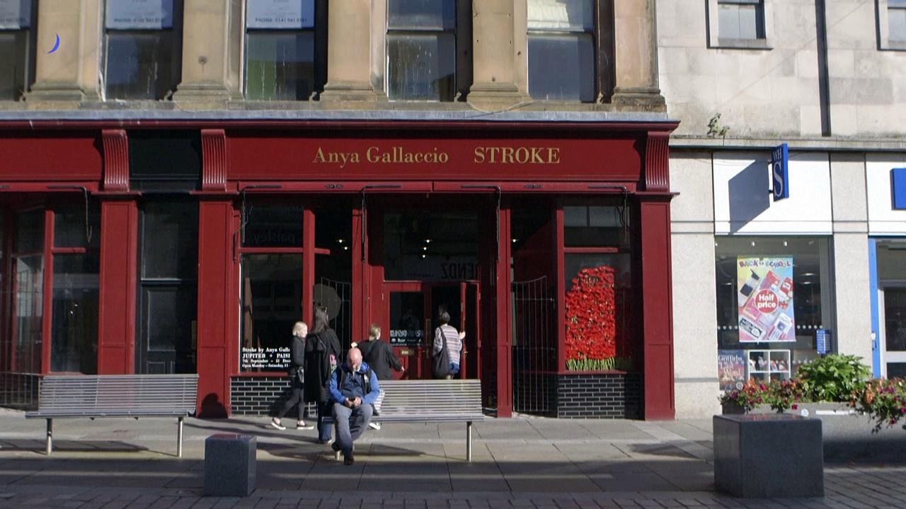 A literal chocolate shop: Scottish artist Anya Gallaccio's edible installation