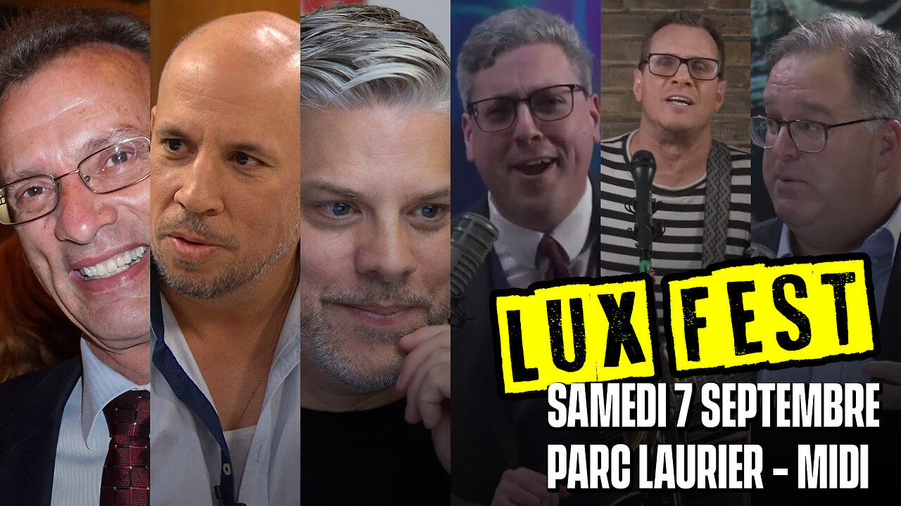 LUX FEST avec KEN - GILBERT - YANN - YVES - JULIEN - ANDRÉ