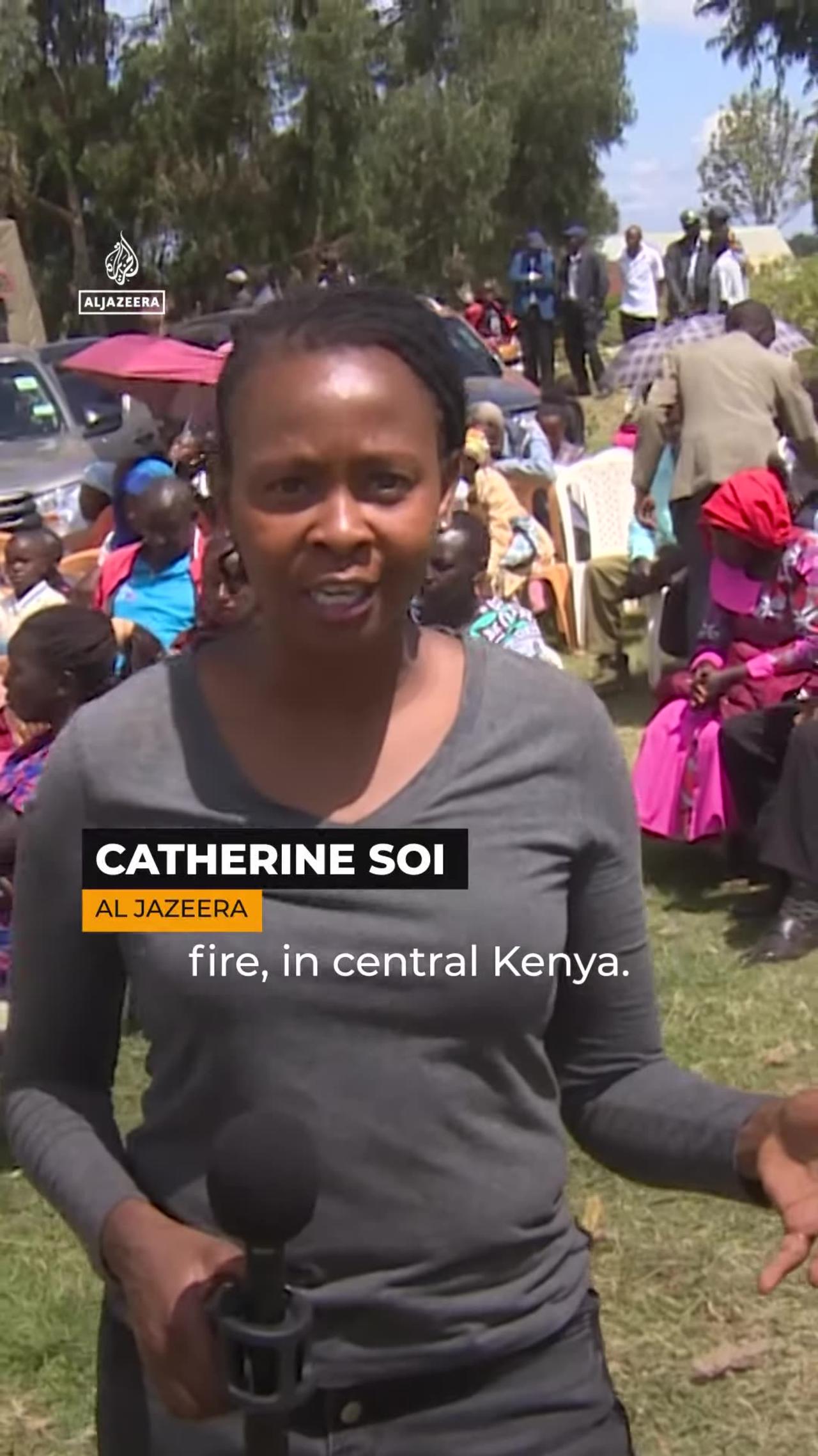 Kenyans hold prayer service for victims of school fire | Al Jazeera Newsfeed