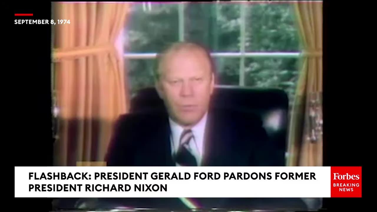 FLASHBACK: Gerald Ford Pardons Richard Nixon On This Date 50 Years Ago