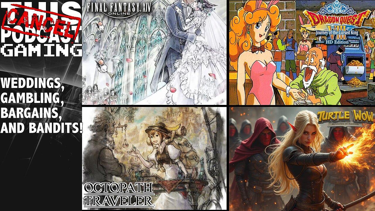 WEEKEND GAMING: Final Fantasy XIV, Octopath Traveler, Dragon Quest VIII, and TurtleWoW!