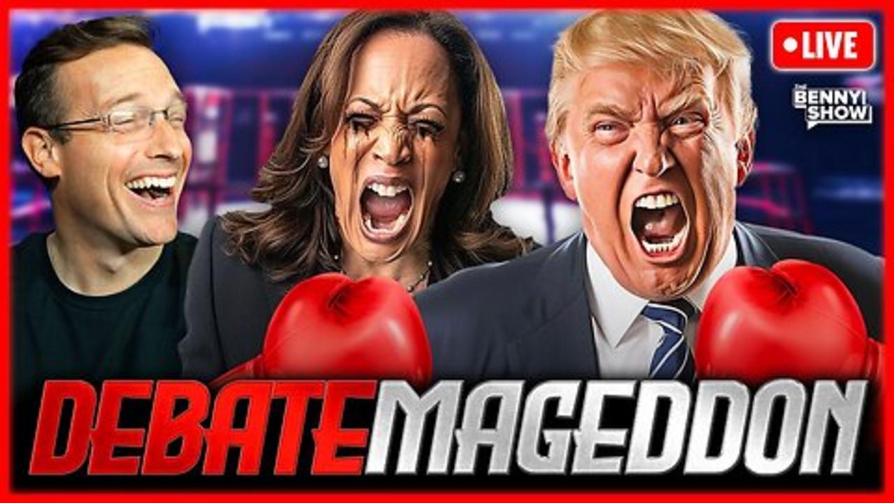 🚨 DEBATE-MAGEDDON: Watch Trump DEMOLISH Kamala, Presidential Debate LIVE With Special Guests