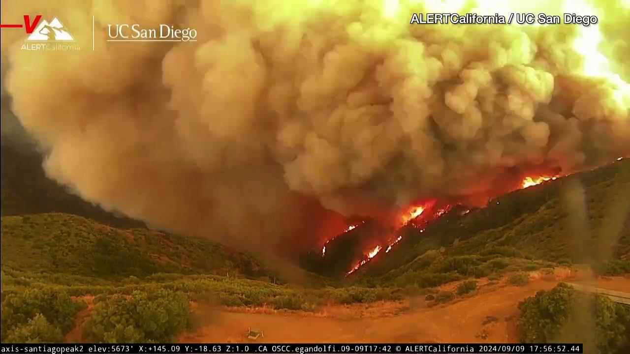 Watch These Time Lapse Videos of California’s “Airport Fire”