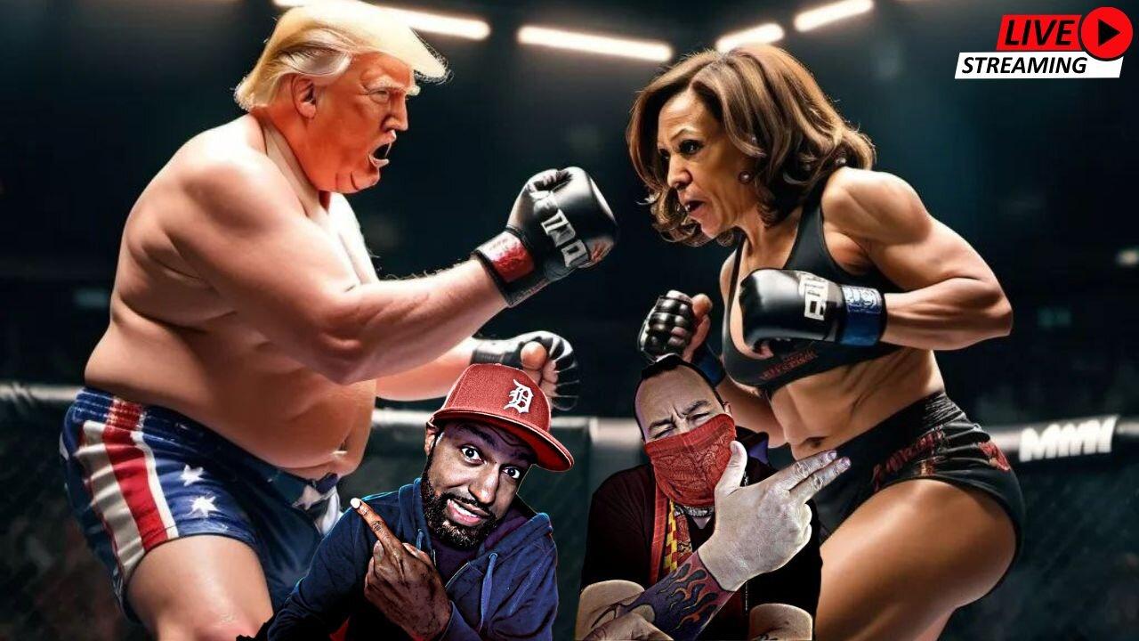 2024 Presidential Debate Trump vs. Kamala 👀 Watch Party Too 🔥 For YouTube