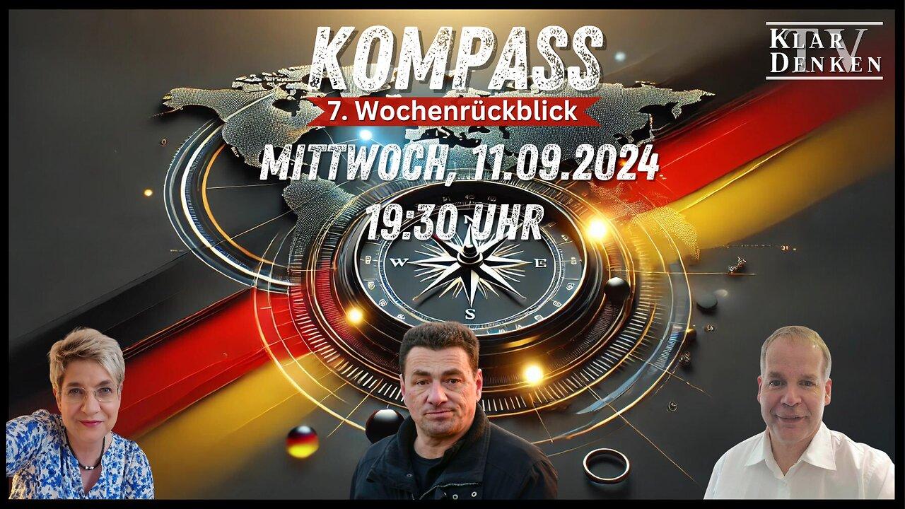 LIVE | KOMPASS   7. Wochenrückblick mit Alexa und Stefan und zu Gast: Michael Schele