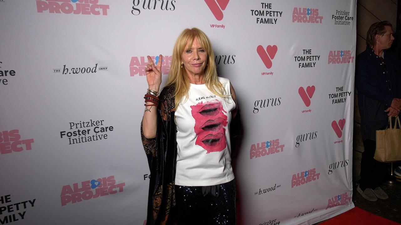 Rosanna Arquette attends the Alexis Project fundraiser red carpet event