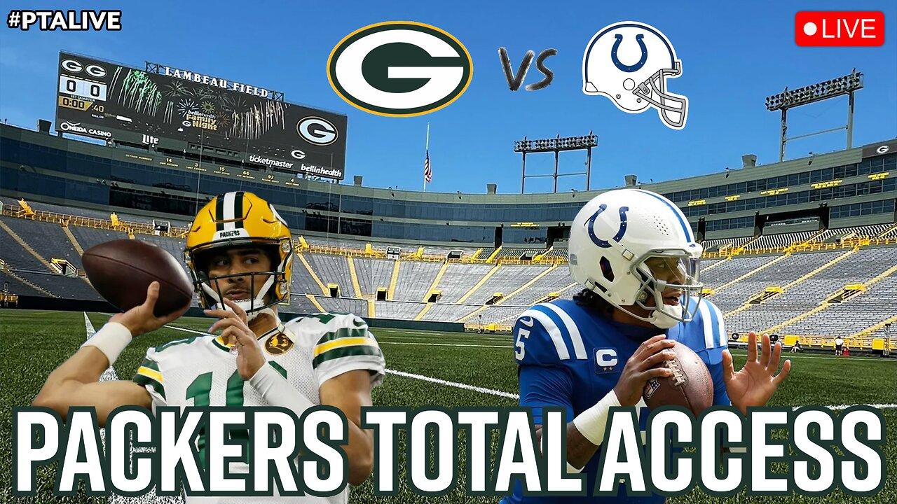 LIVE Green Bay Packers vs Indianapolis Colts Preview | Packers Total Access | NFL News