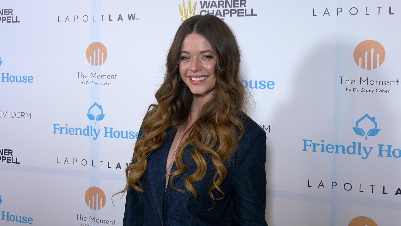 Sasha Pieterse attends the 34th annual Friendly House Awards Luncheon red carpet event