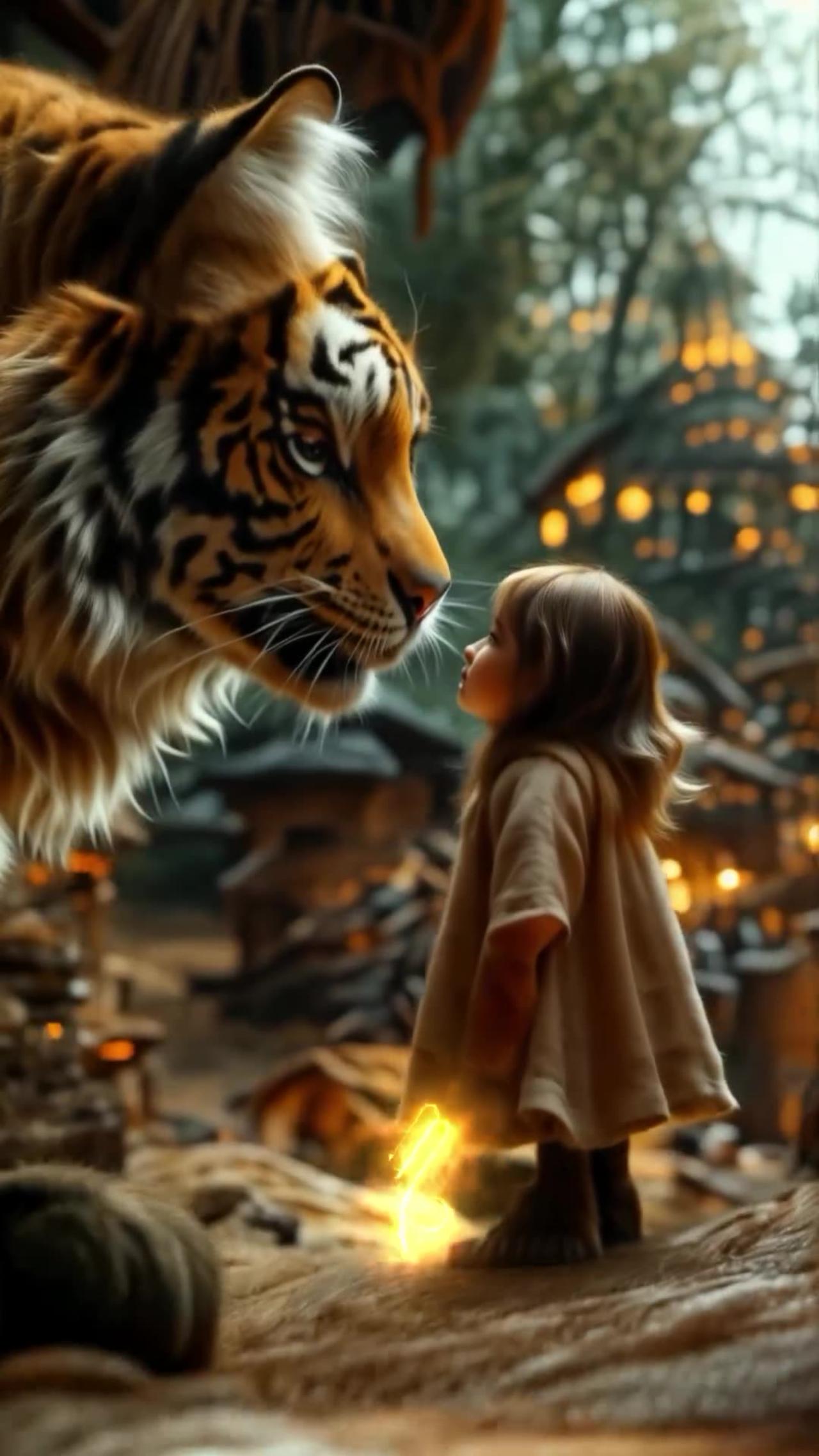 We have to be very careful.Tiger , it will cut our body