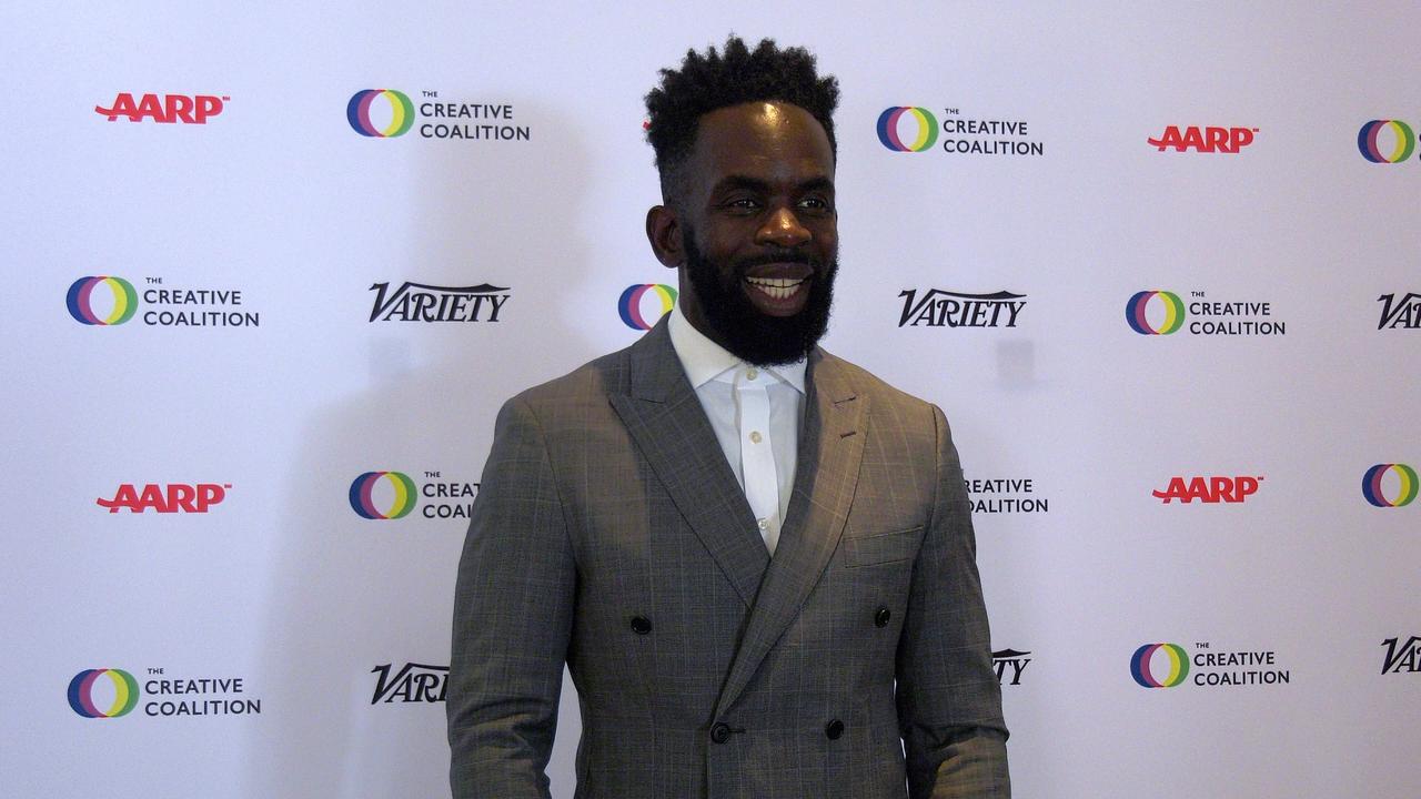 Jimmy Akingbola 2024 Creative Coalition’s Humanitarian Awards Benefit Luncheon Gala Red Carpet