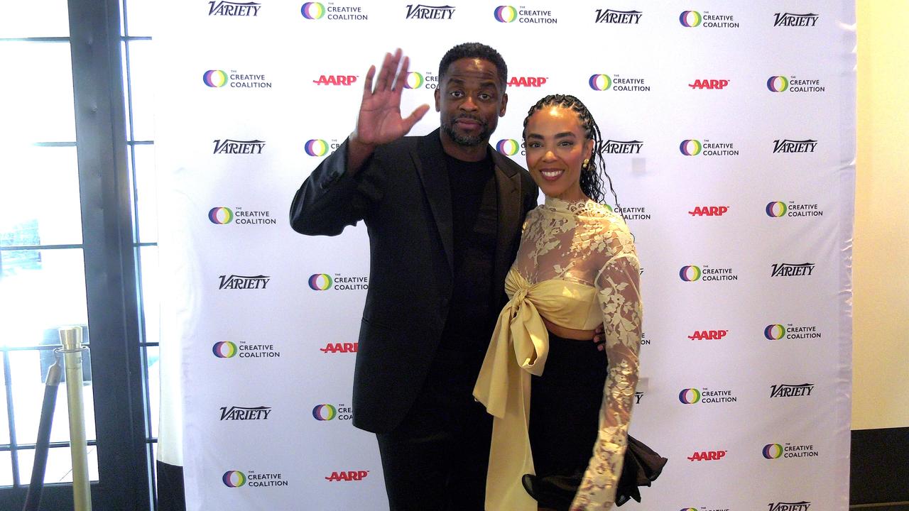 Dulé Hill and Jazmyn Simon 2024 Creative Coalition’s Humanitarian Awards Benefit Luncheon Gala Red Carpet