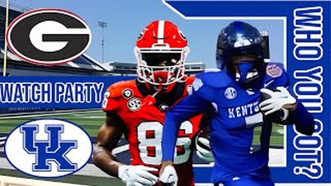 Georgia Bulldogs vs Kentucky Wildcats | Live Play by Play & Reaction Stream | 2024 SEC GM 3