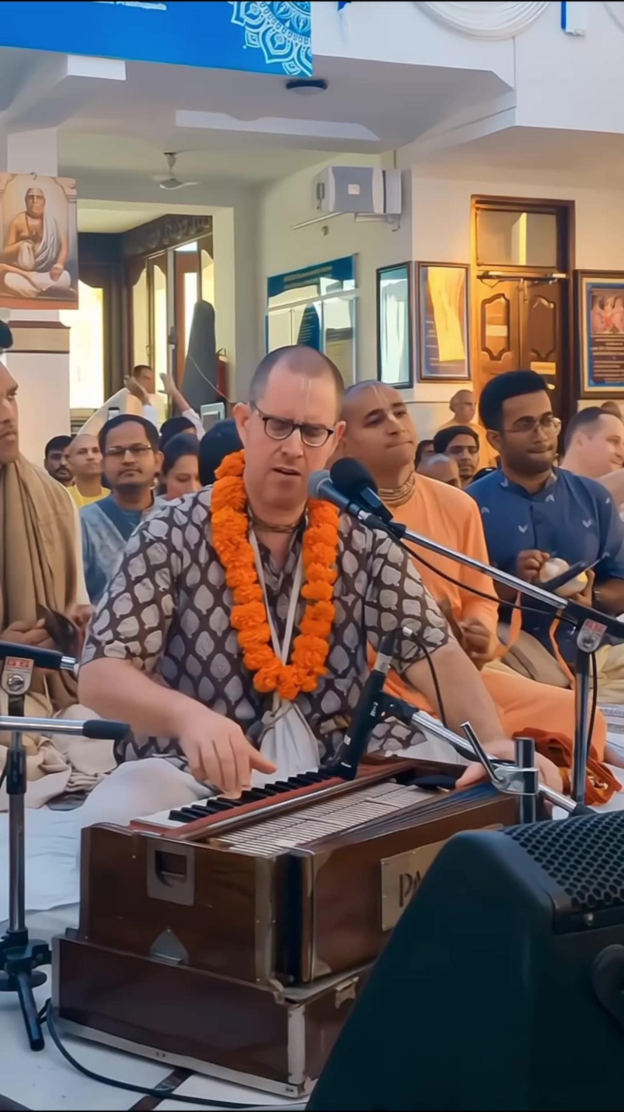 Kirtan mela festival at Iskcon Chennai, India September 2024