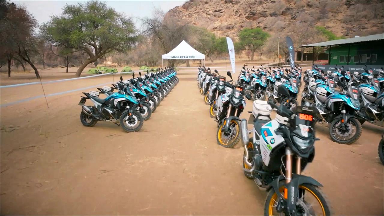 BMW Motorrad Int. GS Trophy 2024 Namibia Tag 0