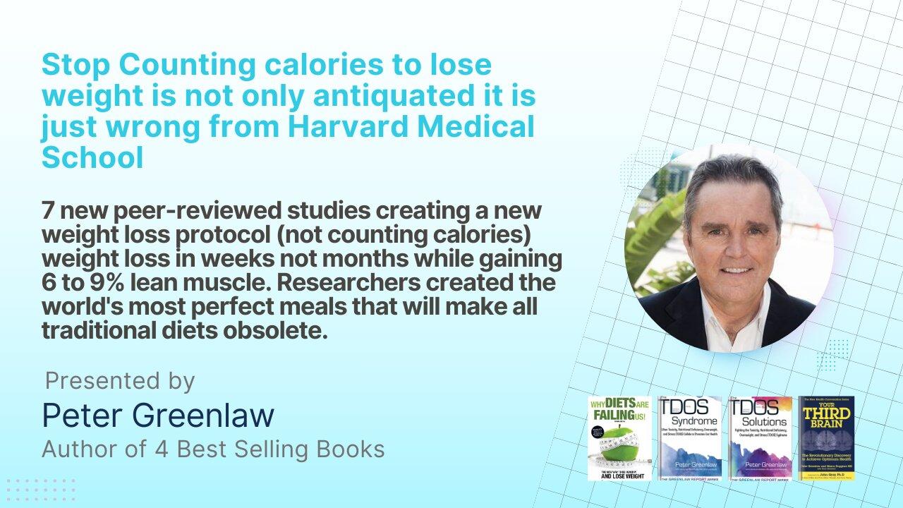 Stop Counting calories to lose weight is not only antiquated it is just wrong from Harvard Medical School