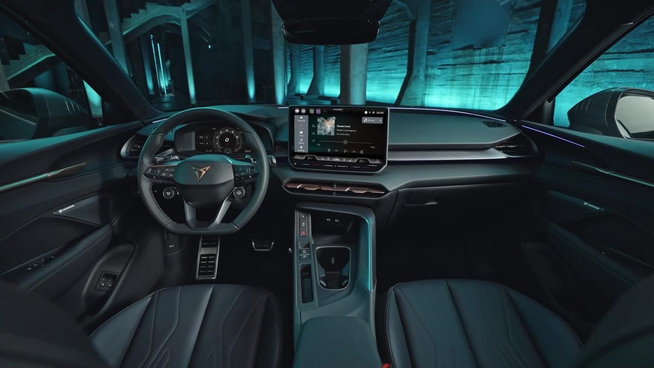 CUPRA unveils the Terramar - Interior Design