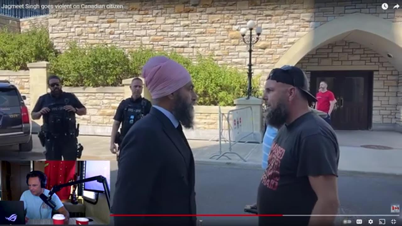 Jagmeet SINGH Goes TOE To TOE With Angry Citizen Who Called Him This