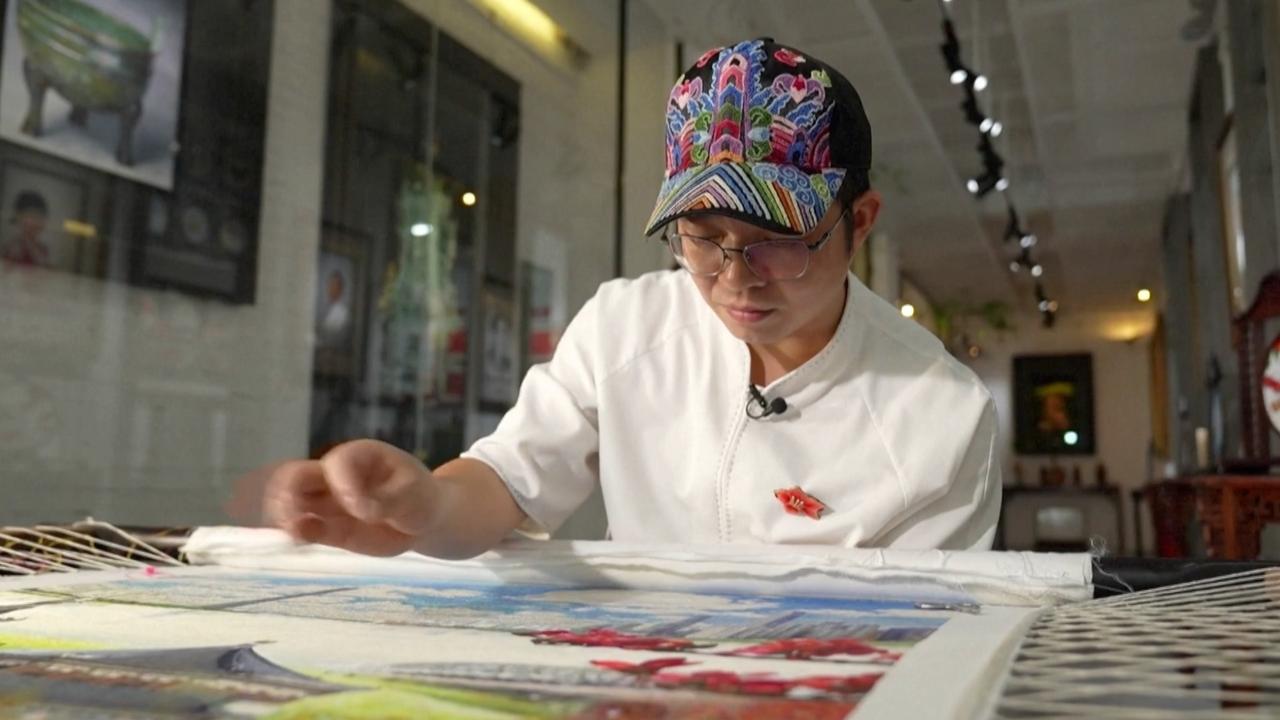 Master Craftsman Revitalizes 1,300-Year-Old Cantonese Embroidery for the Modern World