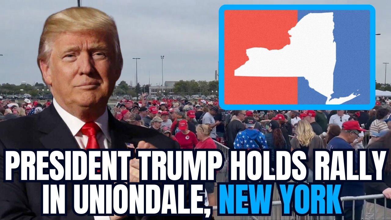 President Trump Holds Rally in Uniondale, New York, Sept. 18, 2024, 7:00 pm ET