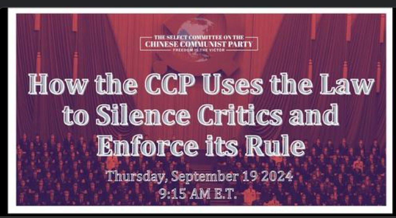 How the CCP Uses the Law to Silence Critics and Enforce its Rule