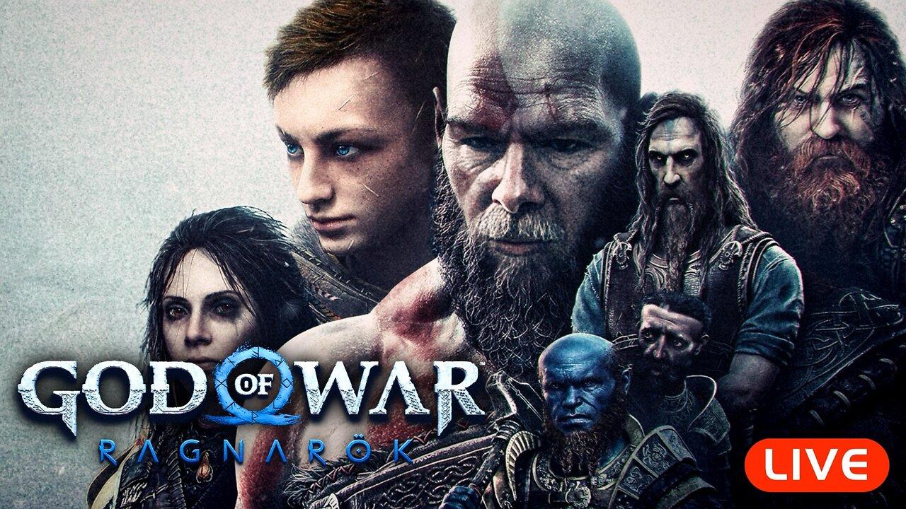 🔴LIVE - God of War Ragnarok + Good Conversations