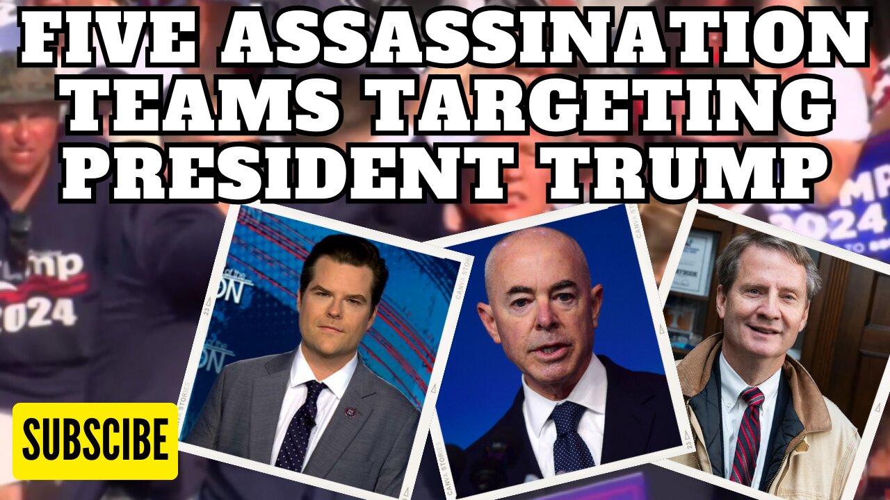 Matt Gaetz Says There is Five Assassination Teams Targeting President Trump | CIA MK-ULTRA