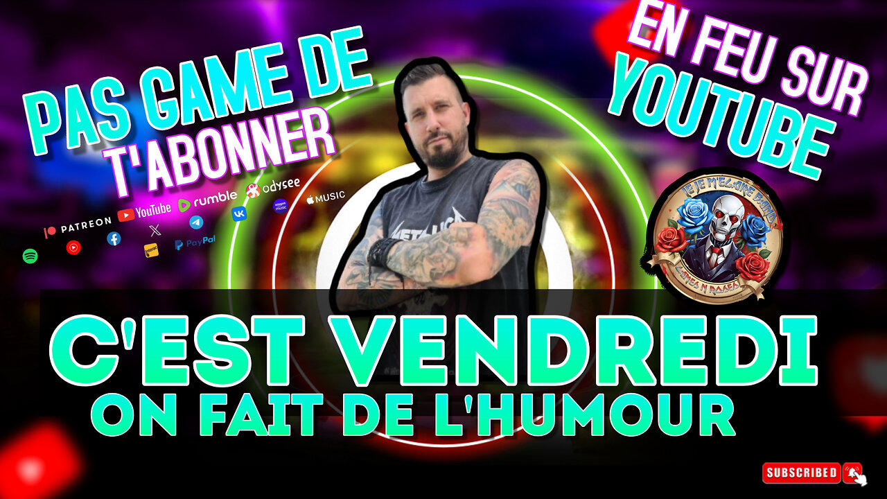 GAMES N ROSES LIVE: C'EST VENDREDI ON FAIT DE L'HUMOUR