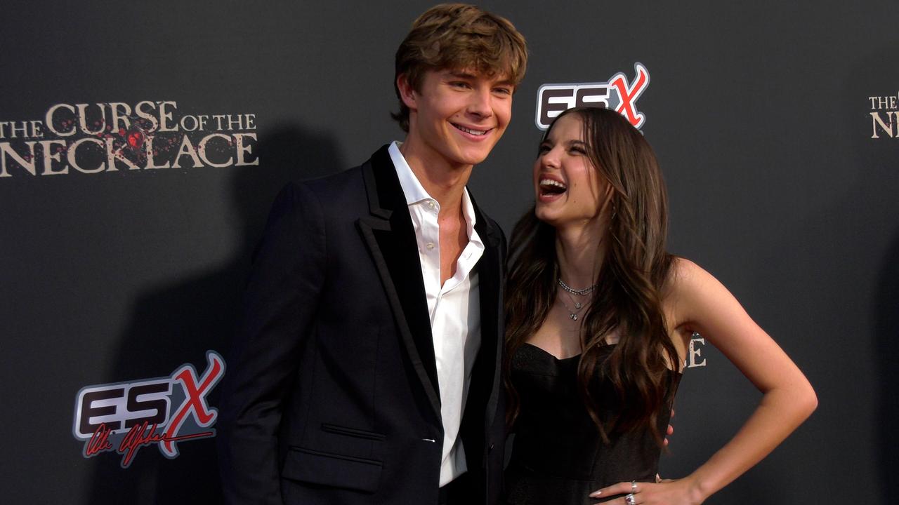 Jacob Moran and Madeleine McGraw 'The Curse of the Necklace' Premiere Red Carpet