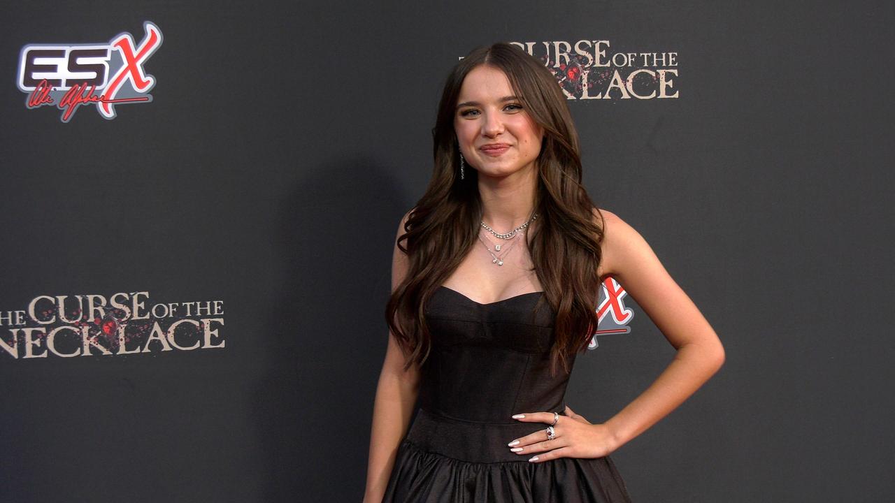 Madeleine McGraw 'The Curse of the Necklace' Premiere Red Carpet