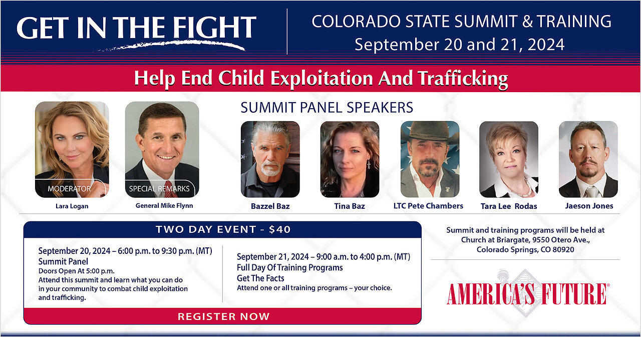 Get In The Fight Summit - LIVE from Colorado Springs