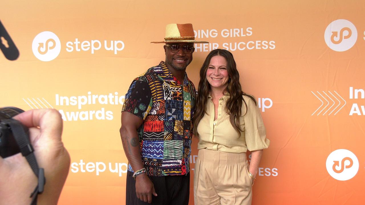 Taye Diggs and Ashlee Margolis 2024 Step Up Inspiration Awards Red Carpet