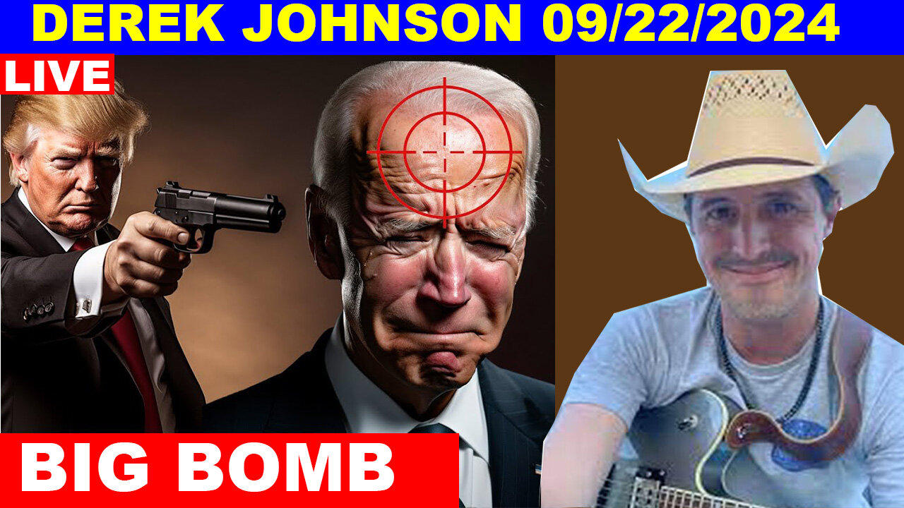 Derek Johnson HUGE 09/22/2024 🔴 TRUMP DROPS THE NEXT BOMB 🔴 X22 REPORT 🔴 BENJAMIN FULFORD