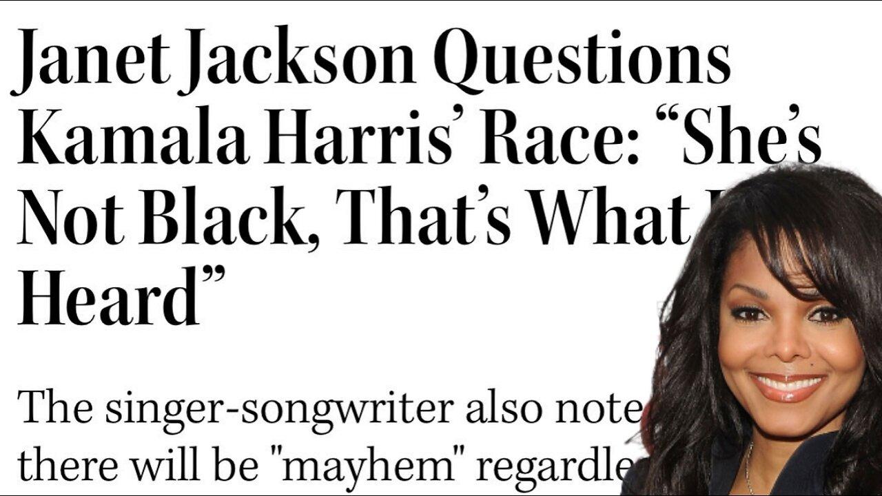 Should We Cancel Janet Jackson For Kamala Harris #ShesNotBlack