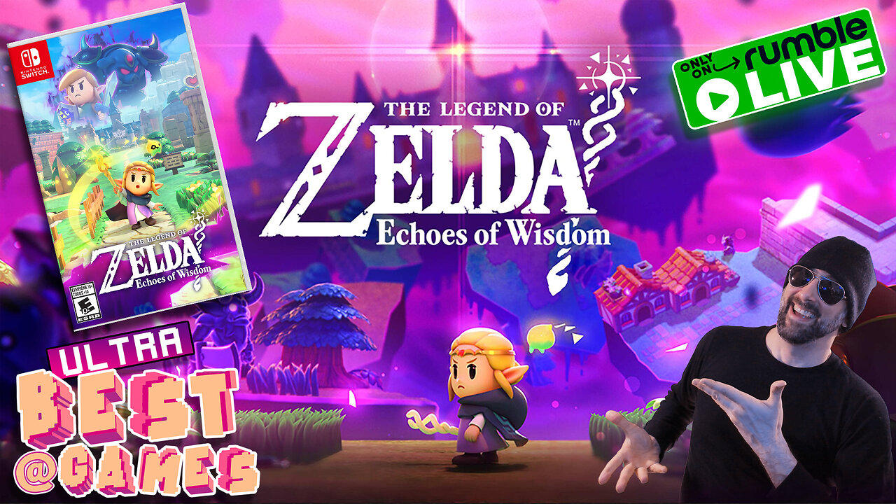 LIVE 9pm ET | ZELDA: Echoes Of Wisdom + Chat Games