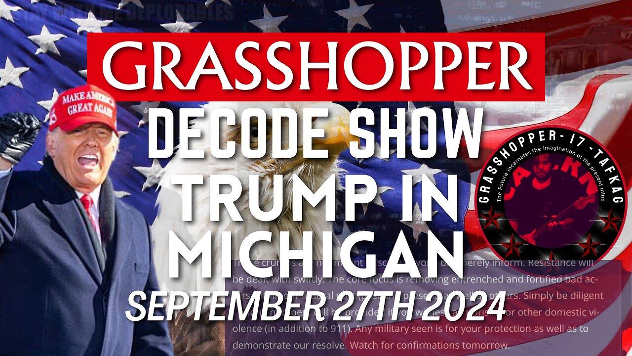 Grasshopper Live Decode Show - Trump Rally & Town Hall