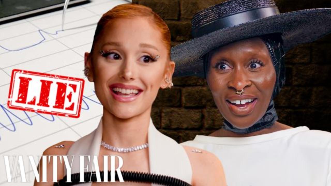 Ariana Grande & Cynthia Erivo Take Lie Detector Tests