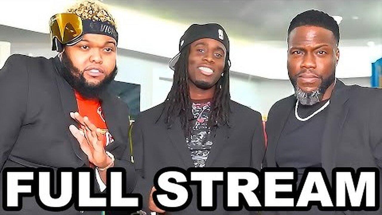 REVIEW: Kai Cenat Druski & Kevin Hart FULL STREAM!