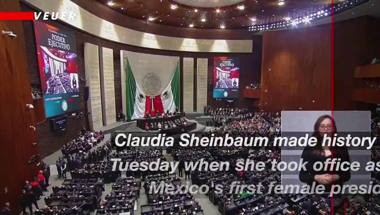 Claudia Sheinbaum Is Sworn In As Mexico’s First Female President