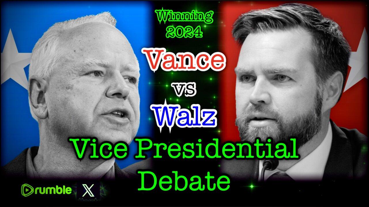 LIVE 2024 Vice Presidential Debate Vance vs One News Page VIDEO