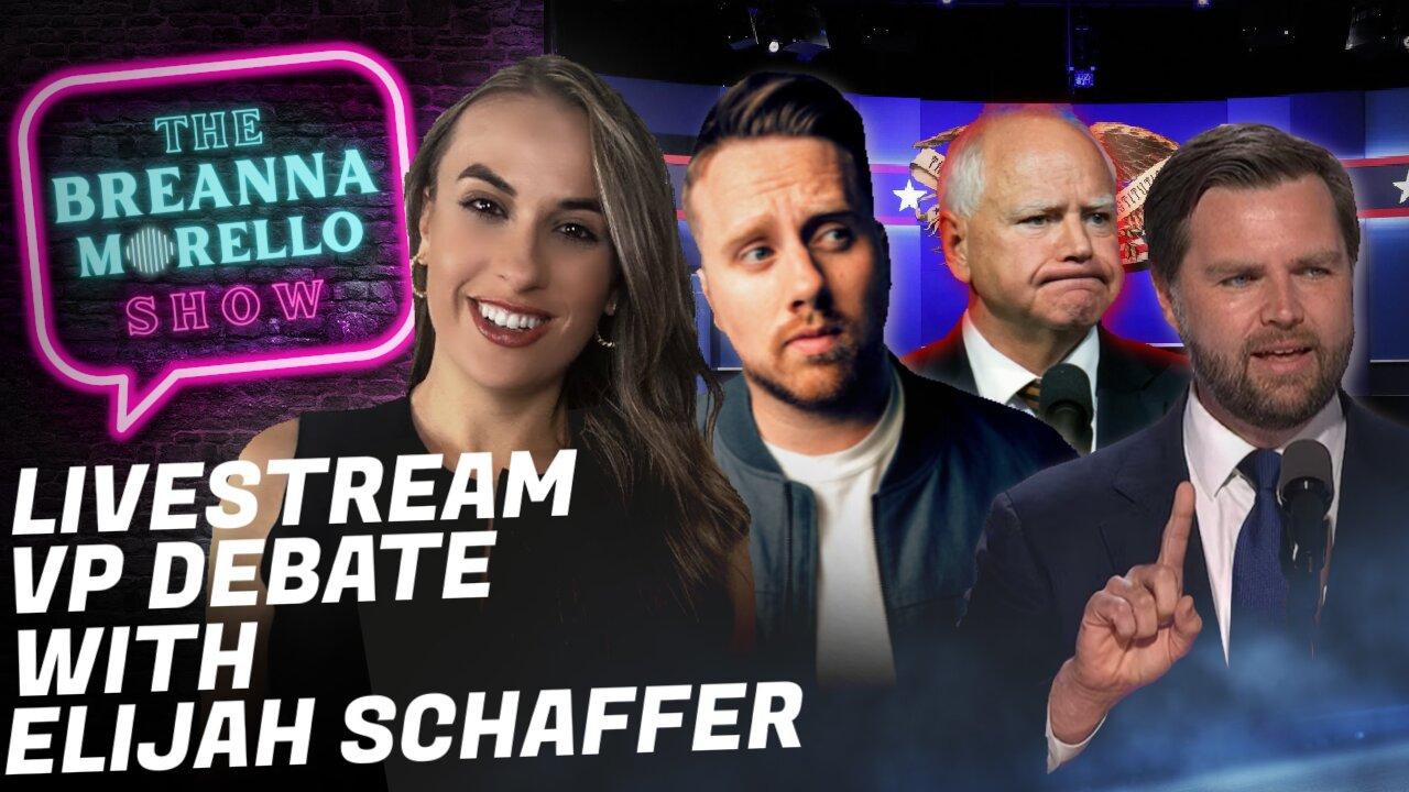 LIVE STREAM: VP Debate With Elijah Schaffer at 8:00pm ET