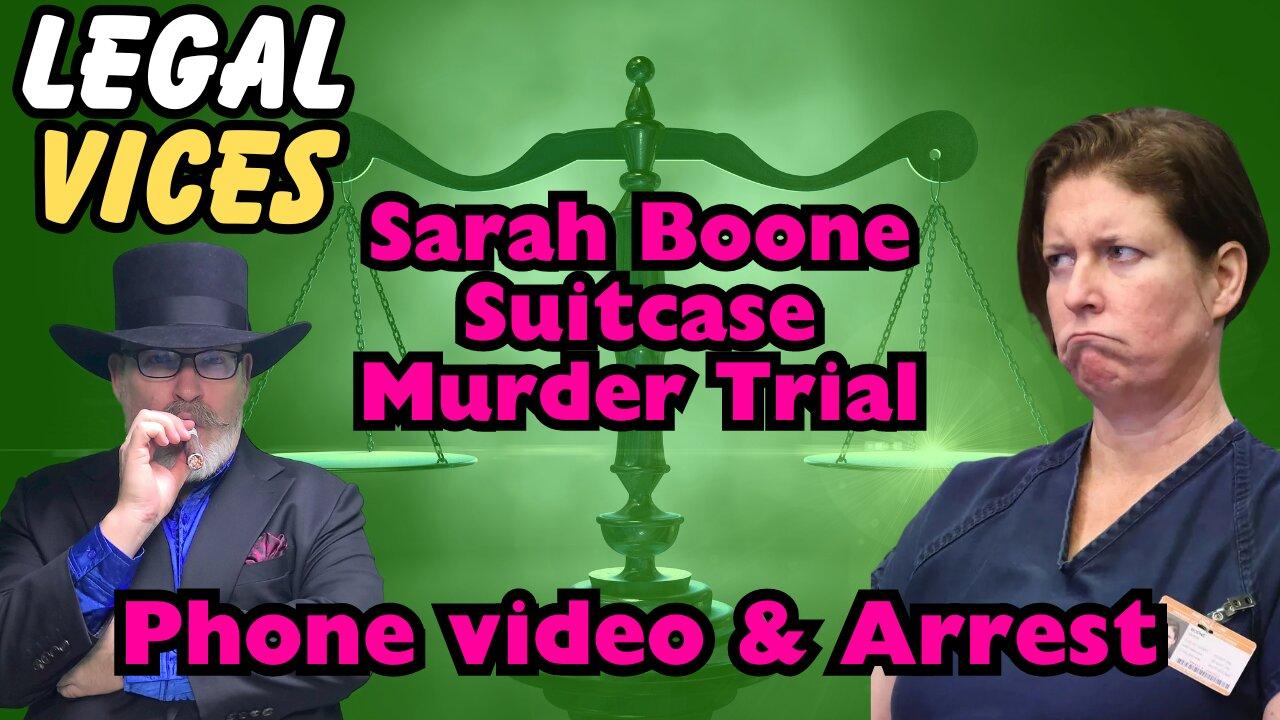 Sarah Boon Suitcase Murder: Phone Video and Arrest