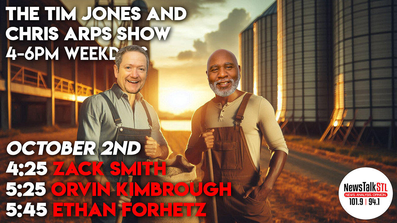 The Tim Jones and Chris Arps Show 10.02.2024 Zack Smith | Orvin Kimbrough | Ethan Forhetz