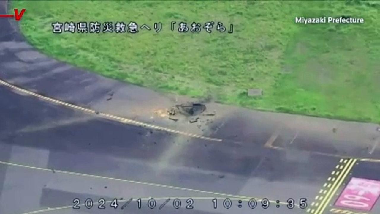 Buried WWII Bomb Unexpectedly Explodes at Japanese Airport